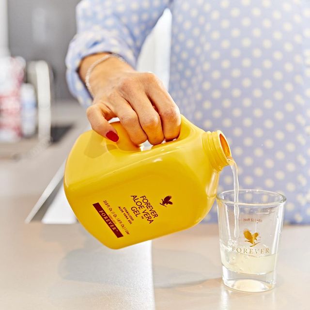 نوشیدنی ژل آلوئه ورا